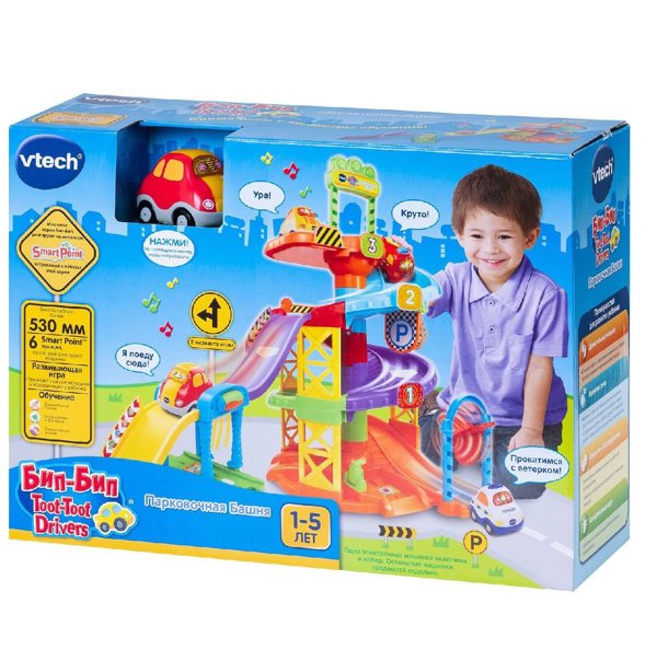 Διαδραστικό παιχνίδι VTech Toot-toot drivers πύργος στάθμευσης