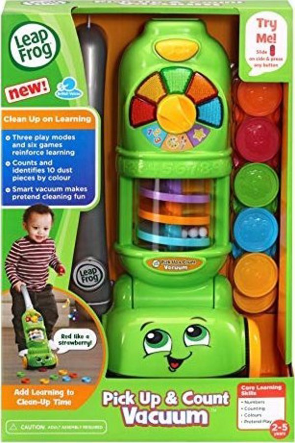 Vtech VTECH Εκπαιδευτικό παιχνίδι Pick Up & Count Vacuum (Στην Αγγλική γλώσσα.) 13764525 3417766110039