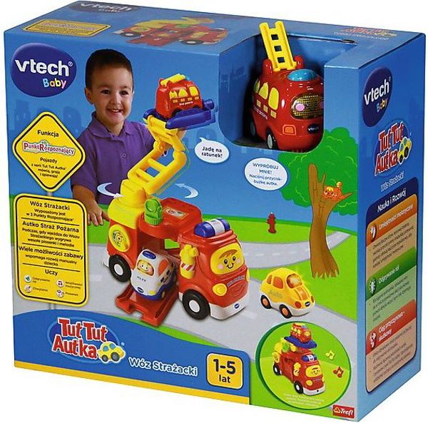 VTech προϊόν στο Sosnowiec - VTech Tut Tut Αυτοκινητάκια - Πυροσβεστικό Όχημα (GXP-625462) () - Morelenet_4782683