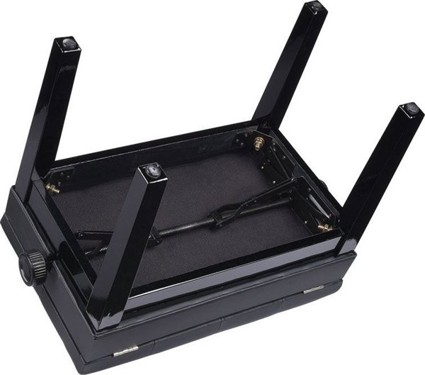 V-Tone V-TONE ΛΑΒΑ 2 BK πιάνο πάγκος με αποθηκευτικό χώρο ΜΑΥΡΟ