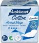 Vuokkoset Σερβιέτες με Φτερά Cotton Normal, 100% Οργανικό Βαμβάκι, 12 Τεμάχια