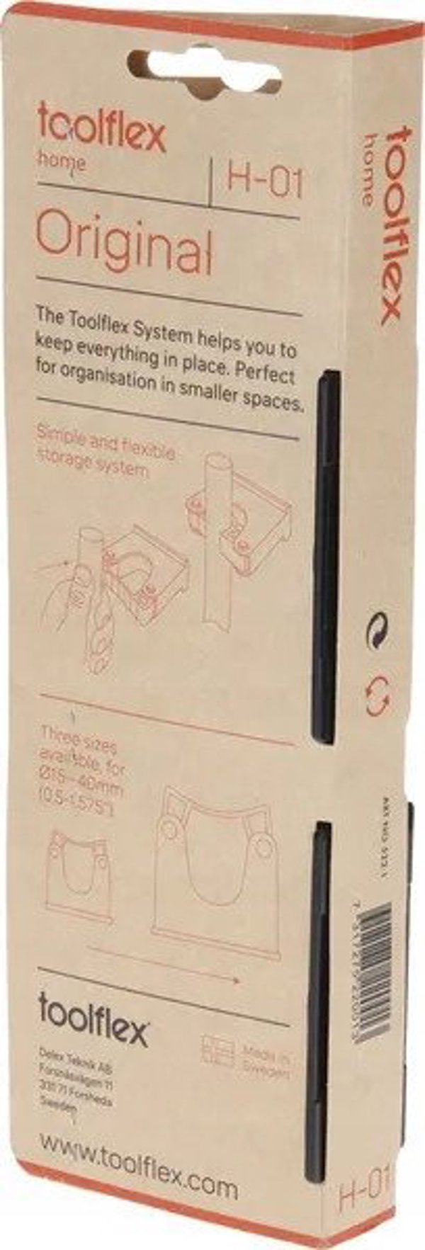 ΒΑΣΗ ΕΡΓΑΛΕΙΩΝ TOOLFLEX 30-40MM ΜΑΥΡΗ