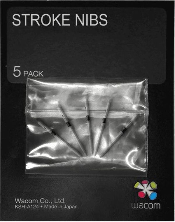 Wacom Ανταλλακτικά για γραφίδες Stroke 5 τεμ. Λευκό