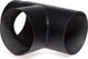 WADEX  THREE WAY PIPE 90O D180 BLACK