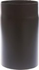 WADEX  FLUE D160/2MM 0.25M BLACK