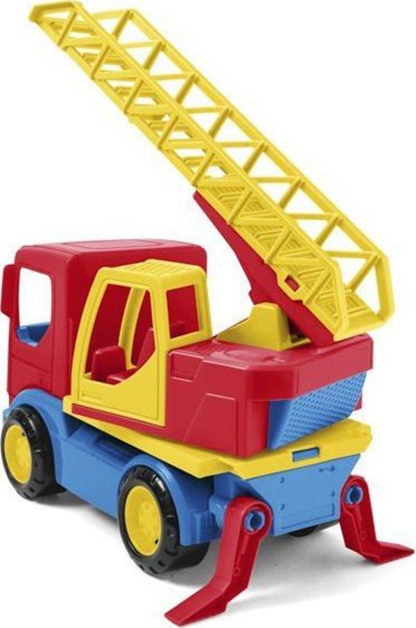 Wader Πυροσβεστικό Φορτηγό Tech Truck Πλαστικό Κίτρινο 26cm