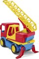 Wader Πυροσβεστικό Φορτηγό Tech Truck Πλαστικό Κίτρινο 26cm