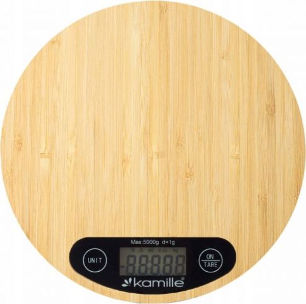Kamille KM 7109 Ψηφιακή Ζυγαριά Κουζίνας με Οθόνη LCD, Ακριβείας