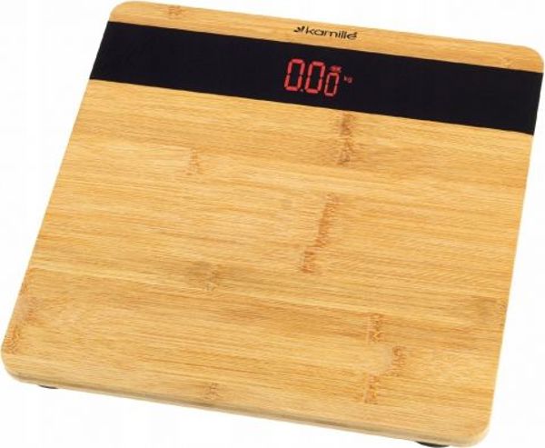 Kamille KM-7113 Ψηφιακή Ζυγαριά Μπάνιου με Αισθητήρες Ακριβείας και Οθόνη LCD
