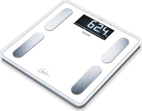 Beurer BF 400 SignatureLine Διαγνωστική Ζυγαριά Μπάνιου, Λευκή, Γυάλινη