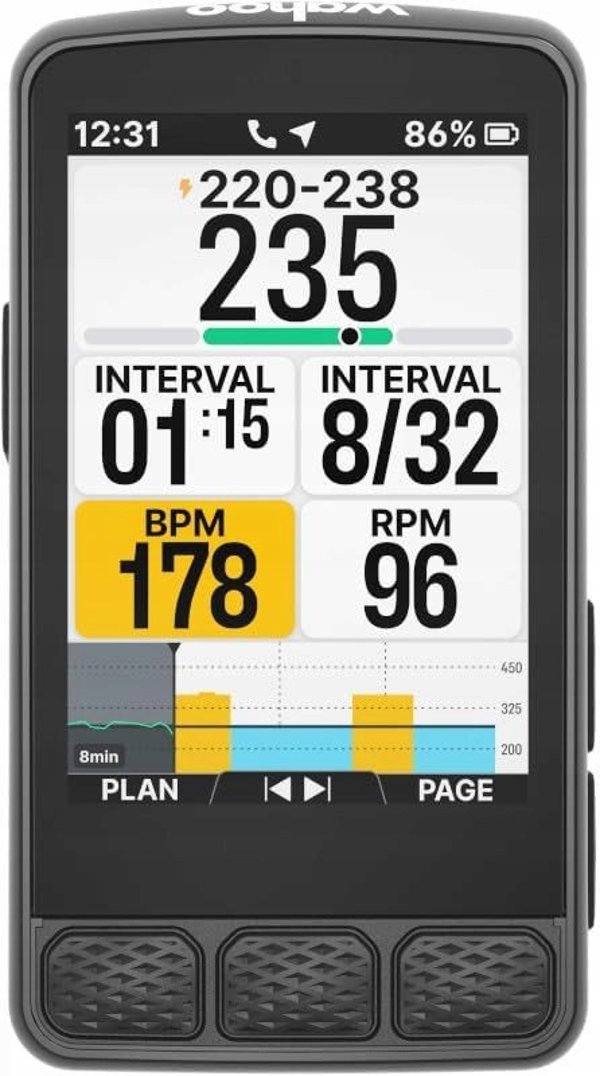 Wahoo Fitness Elemnt Roam V3 GPS Υπολογιστής Ποδηλάτου