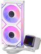 WAK XPG LEVANTE II 240 (2*120mm ARGB Fan) λευκό λιανικής