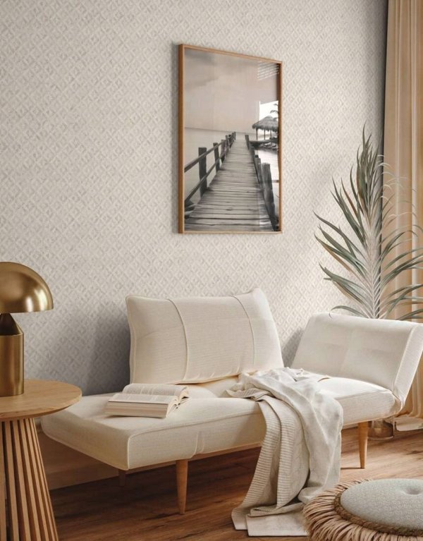 Ταπετσαρία 395052 CREAM ROMBAI (12)