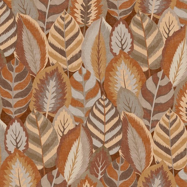 ΤΑΠΕΤΣΑΡΙΑ 121127 ARTY LEAVES ΚΑΦΕ