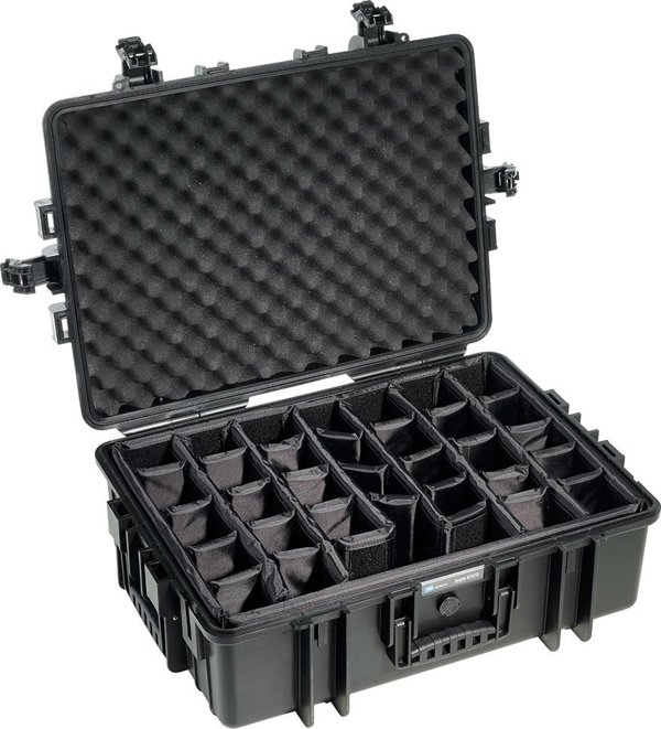 Φωτογραφική βαλίτσα B&W International B&W International outdoor.case τύπου 6500 με RPD μαύρο - 6500 / B / RPD