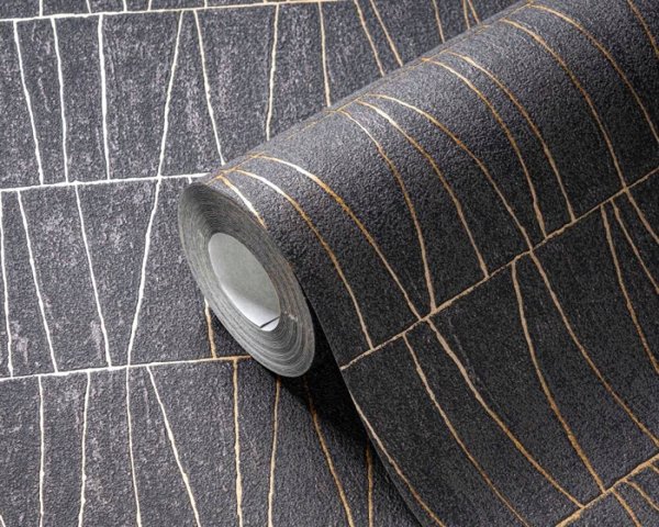 Ταπετσαρία 395063 BLACK GEO MOSAIC (12)