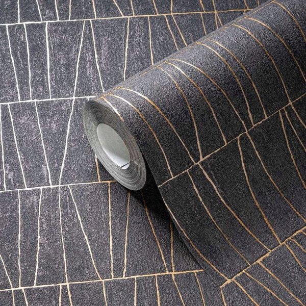 Ταπετσαρία 395063 BLACK GEO MOSAIC (12)