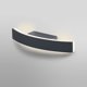 Φωτιστικό τοίχου LED εξωτερικού χώρου OSRAM ENDURA STYLE BOW, IP44, 3000K, 7W, 280lm, 27x h5.8cm