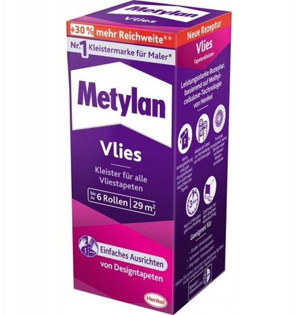 WALLPAPER GLUE METYLAN VLIES/FLEECE 180G