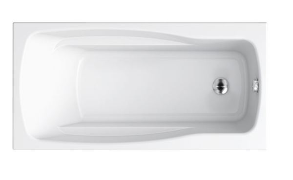 Μπανιέρα Cersanit Lana ορθογώνια 160 x 70cm (S301-162)