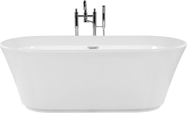 Ελεύθερη μπανιέρα Ovalle Beliani, λευκή 8034287 4251682243292