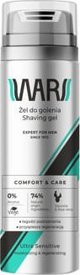 Wars WARS EXPERT FOR MEN Τζελ ξυρίσματος ULTRA SENSITIVE Φραγκόσυκο&Αλόη 200ml