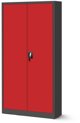 Μεταλλική Εργαλειοθήκη DAREK 920 x 1850 x 500 mm, Ανθρακί-Κόκκινη