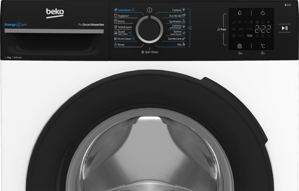 Πλυντήριο ρούχων BEKO BM3WFSU39413WPBB1