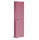 Στενό Γραφείο Ντουλάπι ALEX, 450 x 1850 x 400 mm, Fresh Style: Ροζ Σκόνη