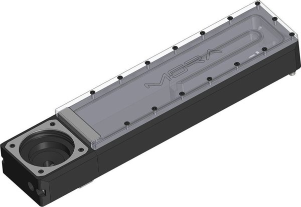 Watercool Watercool MO-RA IV Δεξαμενή 275 D5 Συνδυασμός Δοχείου Αντιστάθμισης-Αντλίας - ARGB, Ακρυλικό