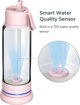 Έξυπνο μπουκάλι νερού WaterH VITA FlipLid, 532 ml, ροζ