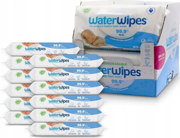 WaterWipes Υγρά μαντηλάκια για παιδιά WaterWipes BIO 12 x 60 τεμάχια