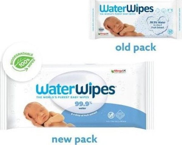 WaterWipes Υγρά μαντηλάκια για παιδιά WaterWipes BIO 12 x 60 τεμάχια