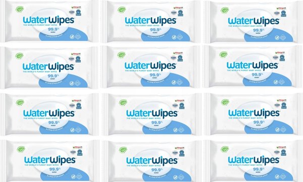 WaterWipes Υγρά μαντηλάκια για παιδιά WaterWipes BIO 12 x 60 τεμάχια