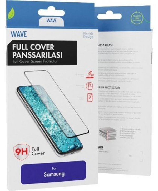Wave Full Cover Tempered Glass, Samsung Galaxy S20 FE 5G / Galaxy S20 FE, μαύρο