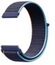 Λουράκι νάιλον Wave, 22 mm για έξυπνα και αθλητικά ρολόγια, σκούρο μπλε