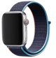 Νάιλον λουράκι Wave, Apple Watch 42 / 44 / 45 / 46 / 49 mm, navy blue