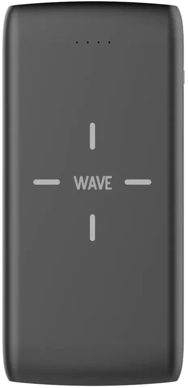 Φορητός φορτιστής Wave QiPower, 10,000 mAh, μαύρο