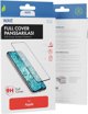 Wave Full Cover Tempered Glass, iPhone 15, Μαύρο Πλαίσιο