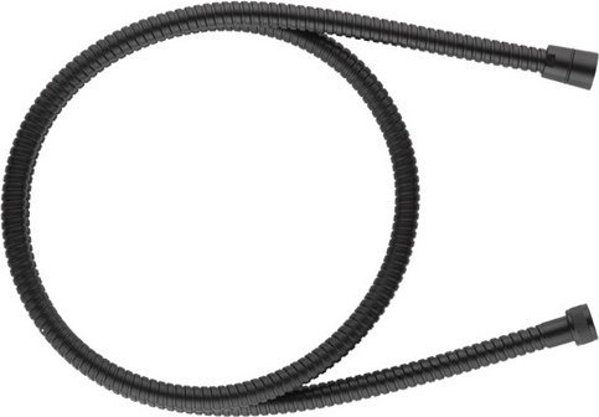 KFA Σπιράλ Ντους Κωνικό 150cm, Μαύρο - 843-130-81-BL
