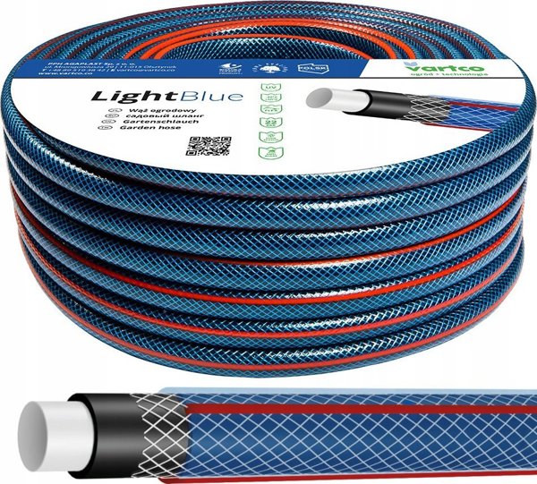 Λάστιχο κήπου Vartco Light Blue 1/2" 30m