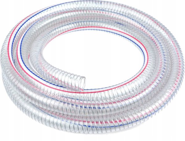 Εύκαμπτος σωλήνας αναρρόφησης 1 ίντσα 1'' 25 mm - ενισχυμένος με σύρμα 5m (1)