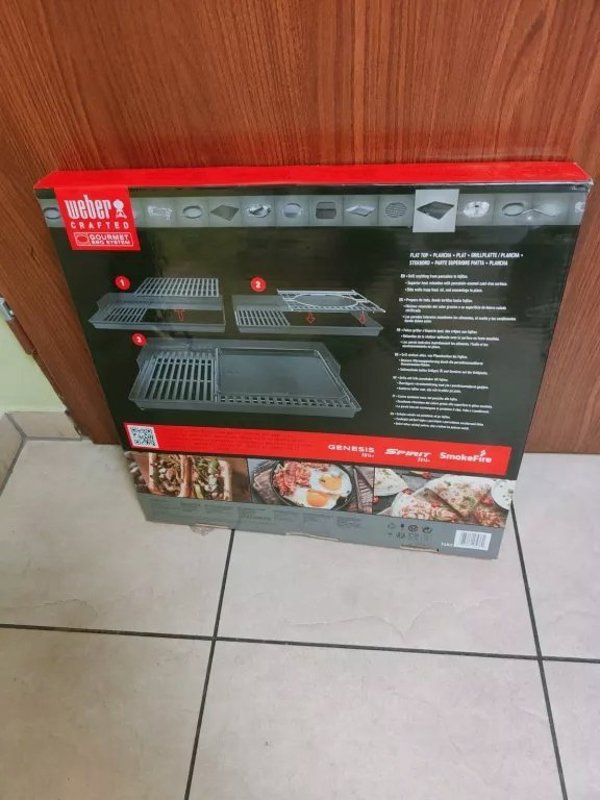 Weber Weber Plancha Crafted Gourmet BBQ System