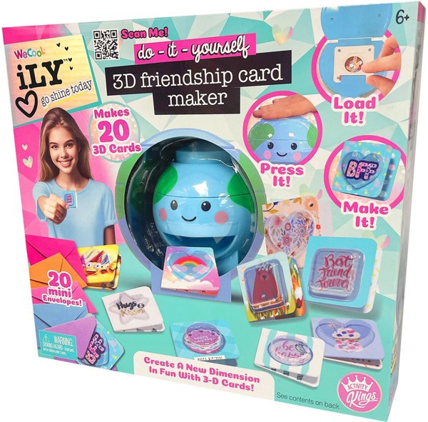 WECOOL DIY set 3D Friendship Card Maker