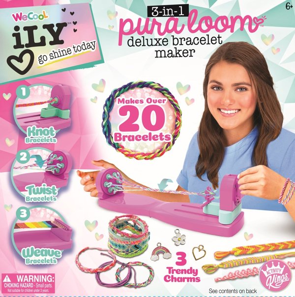 Κατασκευαστής βραχιολιών WECOOL 3-σε-1 Pura Loom Deluxe