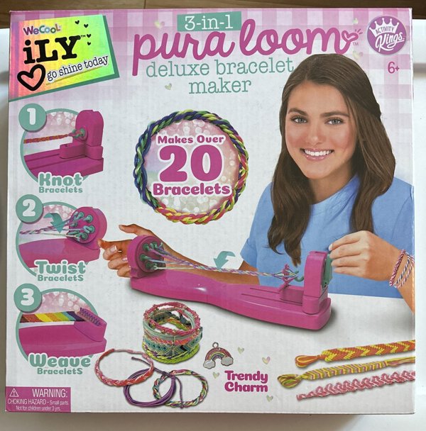 Κατασκευαστής βραχιολιών WECOOL 3-σε-1 Pura Loom Deluxe