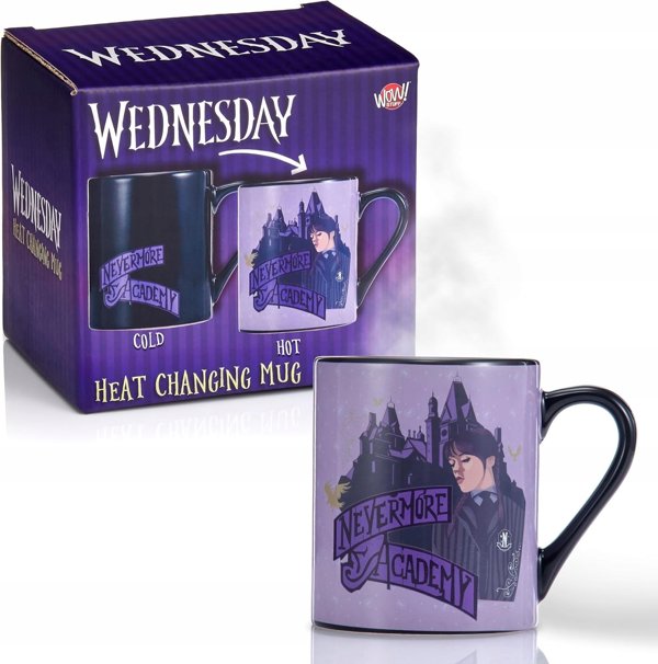 Κούπα αποκαλύψεων θερμότητας WEDNESDAY - Wednesday και Thing