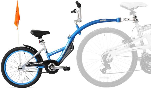 WeeRide Rower προσκολλημένος για παιδιά Pro-Pilot Aluminium καθολικός