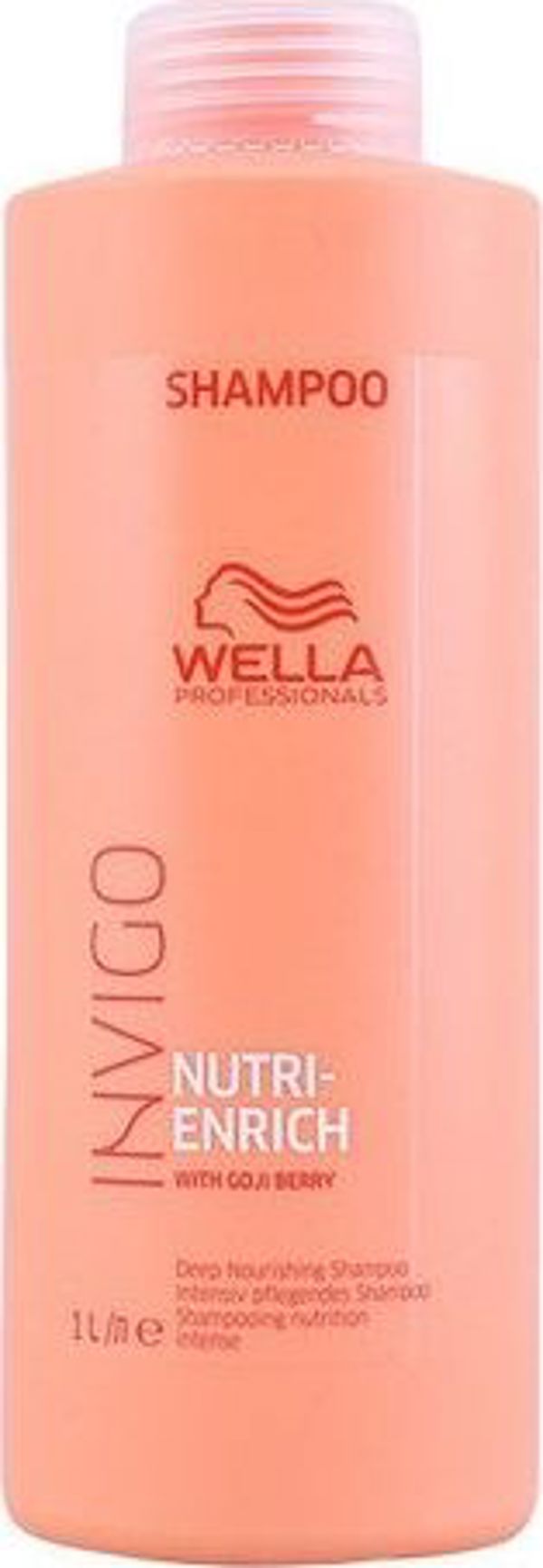 Wella Invigo Nutri-Enrich Θρεπτικό Σαμπουάν για Ξηρά και Φθαρμένα Μαλλιά, 1000ml