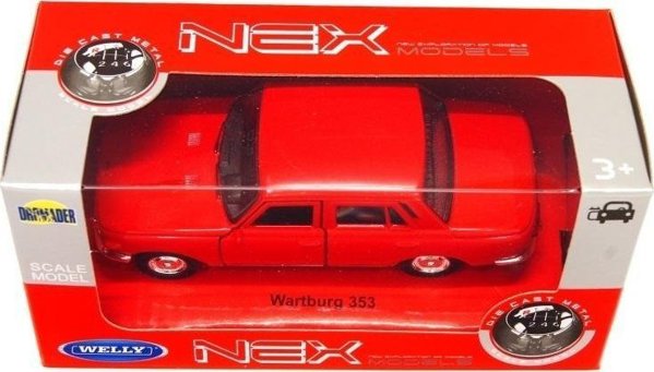 Welly Wartburg 353 1:34 κόκκινο WELLY